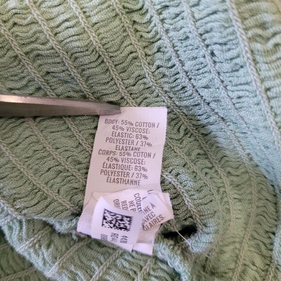 AERIE | Jungle Thrills Smocked Tank Top | Sz. M - Picture 5 of 6